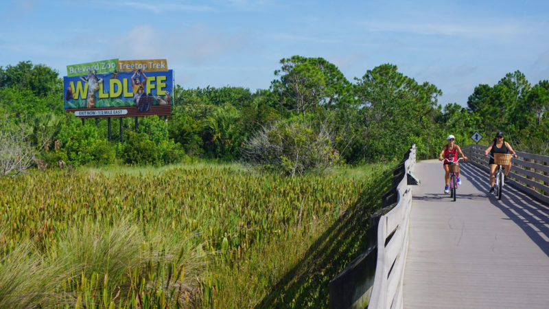 Parque lineal del zoológico de Brevard