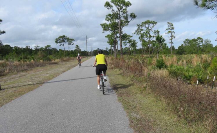 East Central Regional Rail Trail: carril bici de 50 millas; Algo para cada ciclista