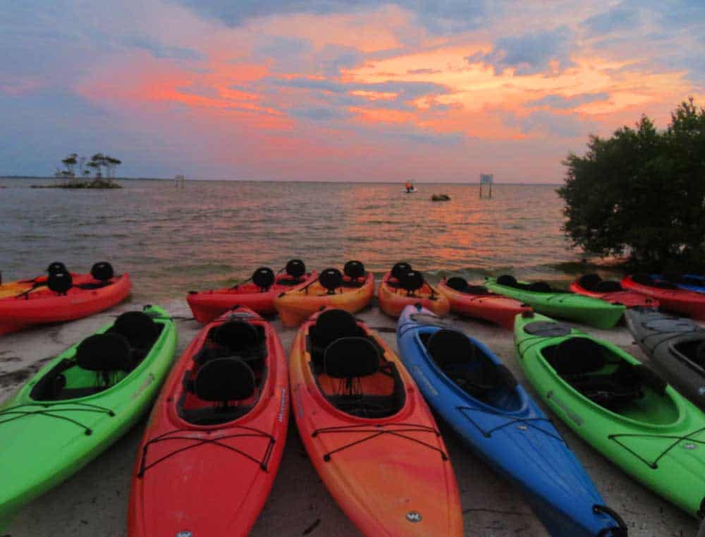 Una emoción de verano en Florida: kayak nocturno bajo luz bioluminiscente