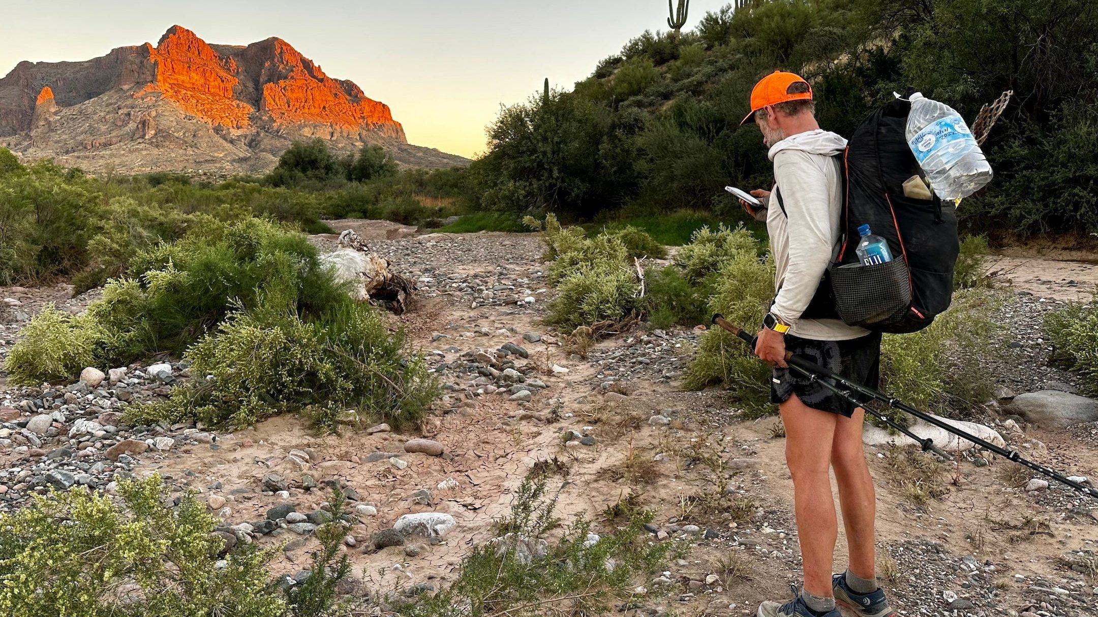 Si no tiene tiempo para una caminata larga, el sendero Arizona es...